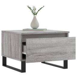 Berkfield Home Modern Coffee Tables 2 pcs Grey Sonoma 50x46x35 cm Engineered Wood - Size: 50 x 46 x 35 cm - thumbnail 4