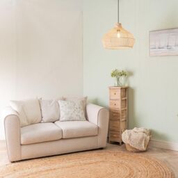 ValueLights Natural Rattan Easy Fit Pendant Light Shade - Size: 18 inches - thumbnail 4