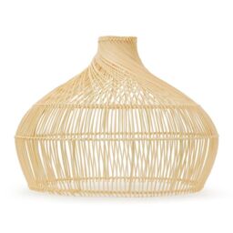 ValueLights Natural Rattan Easy Fit Pendant Light Shade - Size: 18 inches - thumbnail 2