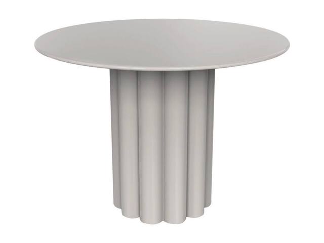 Vente-unique Metal Side Table - Cream - WODOLI in Light Grey - image 1