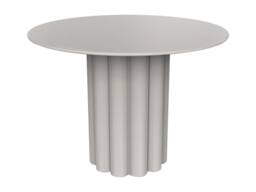 Vente-unique Metal Side Table - Cream - WODOLI in Light Grey - thumbnail 2