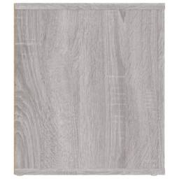 Berkfield Home TV Cabinet Grey Sonoma 100x35x40 cm Engineered Wood - Size: 100 x 35 x 40 cm - thumbnail 7