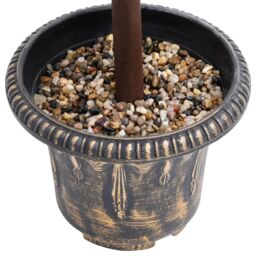 Berkfield Home Artificial Boxwood Plant with Pot Ball Shaped Green 118 cm - thumbnail 4