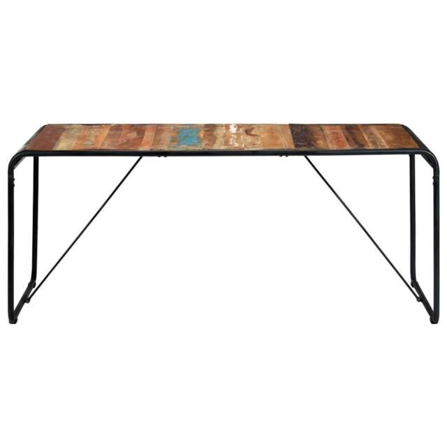 Berkfield Home Dining Table 180x90x76 cm Solid Reclaimed Wood - Size: 180 x 90 x 76 cm - image 1