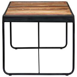 Berkfield Home Dining Table 180x90x76 cm Solid Reclaimed Wood - Size: 180 x 90 x 76 cm - thumbnail 3
