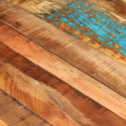 Berkfield Home Dining Table 180x90x76 cm Solid Reclaimed Wood - Size: 180 x 90 x 76 cm - thumbnail 7
