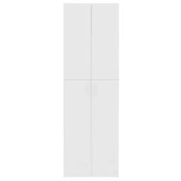 Berkfield Home Office Cabinet White 60x32x190 cm Engineered Wood - Size: 60 x 32 x 190 cm - thumbnail 6