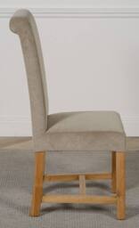 Thats Furniture Washington Fabric Dining Chairs for Dining Room or Kitchen in Grey - thumbnail 3