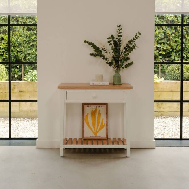 Statement Furniture Ludlow Console Table - Small in White - image 1