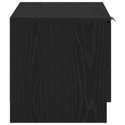 Berkfield Home TV Cabinet 2 pcs Black Oak 80x35x36, 5 cm Engineered Wood - thumbnail 7