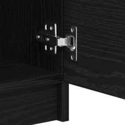 Berkfield Home TV Cabinet 2 pcs Black Oak 80x35x36, 5 cm Engineered Wood - thumbnail 9