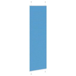 Berkfield Home Pleated Blind Blue 60x200 cm Fabric Width 59.4 cm Polyester - thumbnail 4