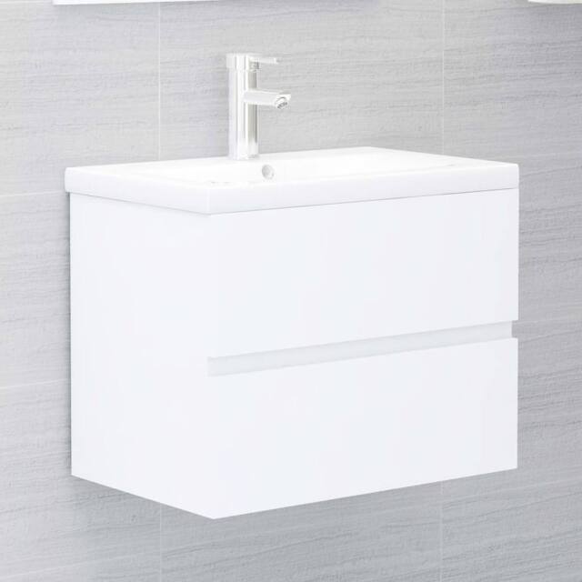 Berkfield Home Sink Cabinet White 60x38.5x45 cm Engineered Wood - image 1