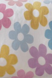 Bedlam 'Retro Flower' Fleece Duvet Cover Set - Size: Single - thumbnail 3