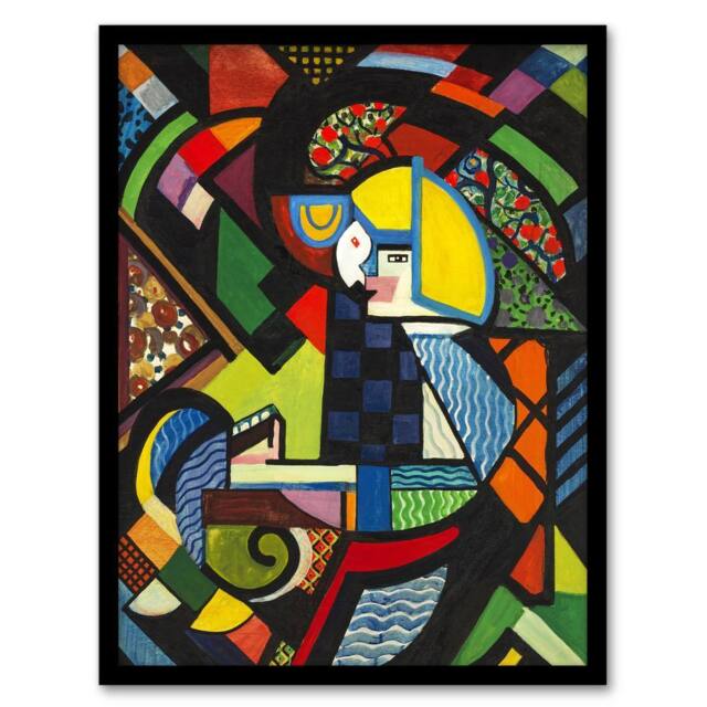 Artery8 Daughter in a Rocker Henry Lyman Sayen Framed Wall Art Print - Size: A4 - image 1