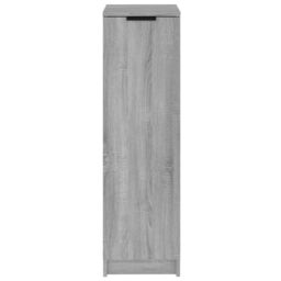 Berkfield Home Shoe Cabinet Grey Sonoma 30x35x100 cm Engineered Wood - Size: 30 x 35 x 100 cm - thumbnail 5