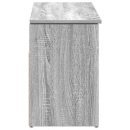 Berkfield Home Shoe Bench Grey Sonoma 102x30.5x45 cm Engineered Wood - thumbnail 5