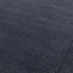 The Rug Shop UK Blue Handmade Wool Border Modern Plain Easy To Clean Area Rug - Size: 160 cm x 230 cm - thumbnail 3