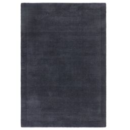 The Rug Shop UK Blue Handmade Wool Border Modern Plain Easy To Clean Area Rug - Size: 160 cm x 230 cm - thumbnail 5