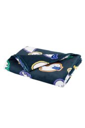 Catherine Lansfield 'Halloween Ghosts' Cosy Fleece Blanket Throw in Black - Size: 130 cm x 170 cm - thumbnail 3