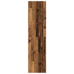 Berkfield Home Wardrobe Old Wood 50x50x200 cm Engineered Wood in Brown - Size: 50 x 50 x 200 cm - thumbnail 5
