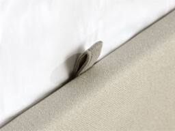 Snuggle Beds Henry Oatmeal Storage Ottoman Bed Frame in Beige - Size: Double - thumbnail 8