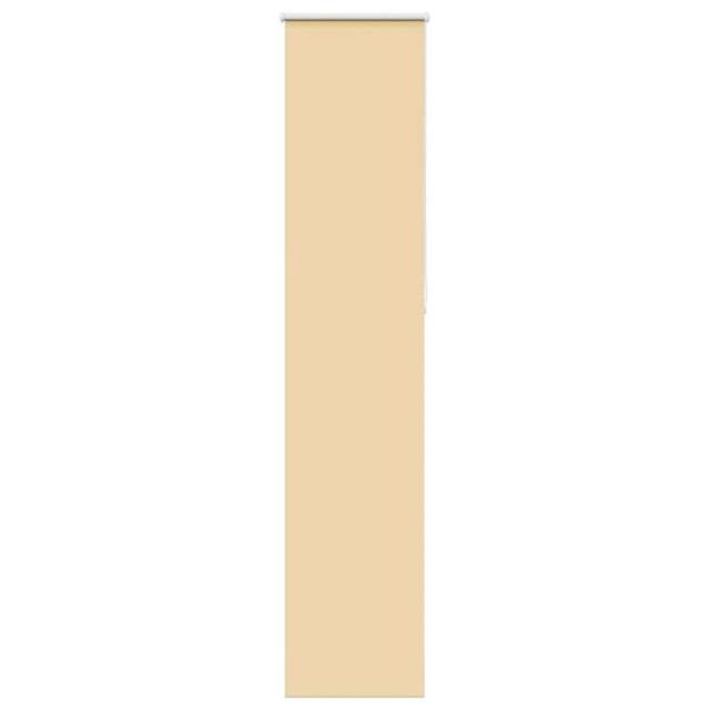 Berkfield Home Roller Blind Blackout Beige 40x230 cm Fabric Width 35.7 cm Polyester - image 1