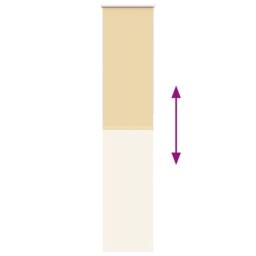 Berkfield Home Roller Blind Blackout Beige 40x230 cm Fabric Width 35.7 cm Polyester - thumbnail 5