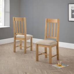 Cheshire Ellington Premium Dining Chairs - Set of 2 in Taupe - thumbnail 4