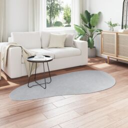 Berkfield Home Rug 'HUARTE' Short Pile Soft & Washable Grey 100x200 cm - Size: Medium - thumbnail 3