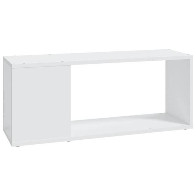 Berkfield Home TV Cabinet White 80x24x32 cm Engineered Wood - Size: 80 x 24 x 32 cm - image 1