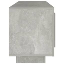 Berkfield Home TV Cabinet Concrete Grey 102x35x45 cm Engineered Wood - Size: 102 x 35 x 45 cm - thumbnail 6