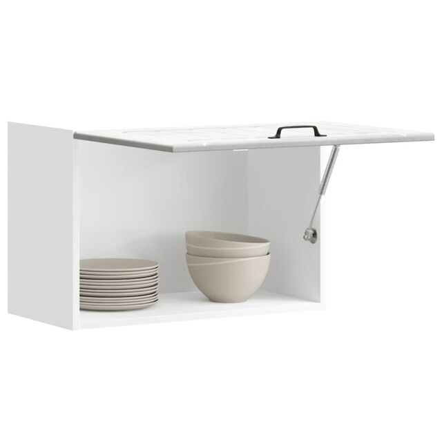 Berkfield Home Kitchen Wall Cabinet Lucca Concrete Grey Engineered Wood - image 1