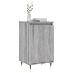 Berkfield Home Sideboards 2 pcs Grey Sonoma 40x35x70 cm Engineered Wood - Size: 40 x 35 x 70 cm - thumbnail 1