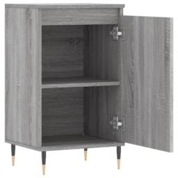 Berkfield Home Sideboards 2 pcs Grey Sonoma 40x35x70 cm Engineered Wood - Size: 40 x 35 x 70 cm - thumbnail 7