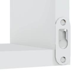 Berkfield Home Wall Corner Shelf 2 pcs White 40x40x50 cm Engineered Wood - Size: 40 x 40 x 50 cm - thumbnail 8