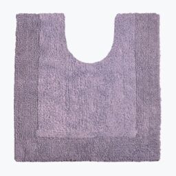 Allure Bath Fashions Elegance Reversible Heavyweight Pedestal Mat in Lilac - thumbnail 1