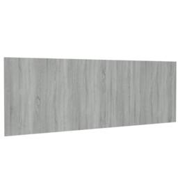 Berkfield Home Wall Headboard Grey Sonoma 240x1.5x80 cm Engineered Wood - thumbnail 3
