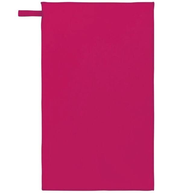 Proact Microfibre Sports Towel in Fuchsia - image 1