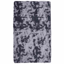 Berkfield Home Shaggy Rug High Pile NAVARRA Dark Grey 80x150 cm Polyester - Size: Medium - thumbnail 2