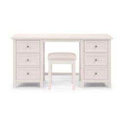 Ashfield Premier Pure White Dressing Stool - thumbnail 3