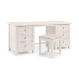 Ashfield Premier Pure White Dressing Stool - thumbnail 2