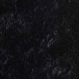 Berkfield Home Shaggy Rug High Pile NAVARRA Black 300x200 cm Polyester - Size: Medium - thumbnail 9