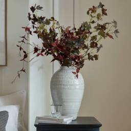 Lemon Pavilion Furniture and Decor Kemi Medium Olpe Vase - Ceramic - L21 x W21 x H30 cm - White - thumbnail 5