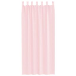 Berkfield Home Voile Curtains with Loops 2 pcs Light Pink 140x245 cm - thumbnail 4