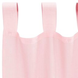Berkfield Home Voile Curtains with Loops 2 pcs Light Pink 140x245 cm - thumbnail 5