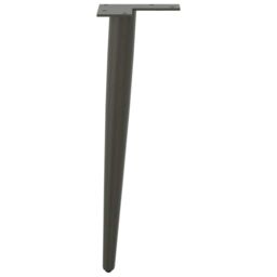 Berkfield Home Coffee Table Legs Conical Shape 4 pcs Anthracite 42-43 cm Steel in Black - thumbnail 6