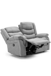 More4Homes Seattle Electric Recliner Fabric 1+2+3 Seater Sofa Set in Grey - thumbnail 4