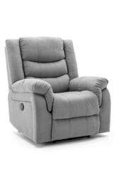 More4Homes Seattle Electric Recliner Fabric 1+2+3 Seater Sofa Set in Grey - thumbnail 5