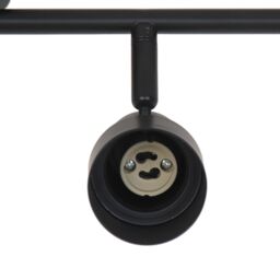 Nordlux Modern Indoor Metal 4 Adjustable Heads Black Mains Powered, IP20 - thumbnail 3